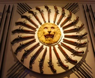 Flintlock pistols at the Tower of London