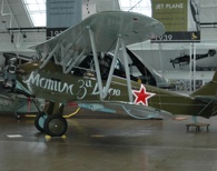 A Polikarpov biplane, the type used by Soviet women night bombers. Photo by Aaron Blank.