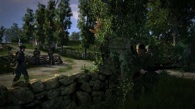 Baker observes German soldiers at the Williamsvaart Canal bridge. Courtesy Ubisoft.