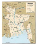 Bangladesh and Chittagong Hill Tract tribal areas. University of Texas Libraries.
