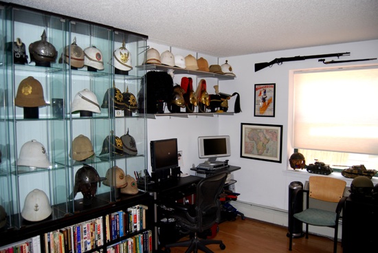 End result: A unique work space nestled in the collection.