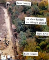 Saddam's hiding place