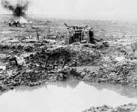 The Passchendaele battlefield (National Archives)