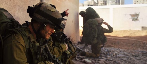 IDF ground forces, supported by the IAF, continue operating in Gaza. Four mortar launchers, an explosive device, and other equipment were uncovered on the outskirts of Gaza City. Courtesy IDF.