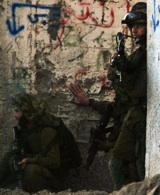 Paratrooper Brigade forces operate against the Hamas terrorist infrastructure throughout the Gaza Strip. Large amounts of weaponry have been found. Courtesy IDF.