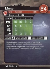 Click for larger imae of Myoko stat card