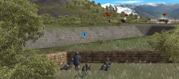 Unlike the more lightly armed and decentralized unconventional forces in Combat Mission's Syrian campaign, the Afghan guerillas are very well organized.