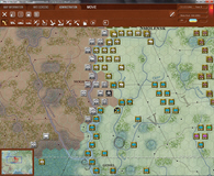 On my turn I&rsquo;m forced to give up ground along the Dnepr and fall back to minor rivers to the east. Soviet reinforcements continue to pour in and I begin to contemplate counterattacks on the Panzers, which have been in constant action since Turn 1. Units in constant combat accumulate fatigue over time unless they are pulled from the line and rested, and by now the two panzer groups must be getting quite exhausted. 