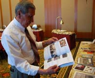 Retired Master Sgt. Charles Shay reflects on his time in the service at the Europe Regional Medical Command's Non-Commissioned Officer Conference held in Garmisch, Germany. (Jennifer Walsh)