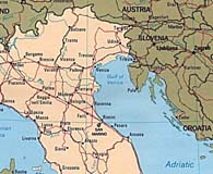 Trieste is located in northeastern Italy near the Italian border with Slovenia. (U.S. State Department)