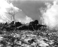 November 27, 1950. Marines of the 1st Marine Division battle with Chinese Forces near the Chosin Reservoir. (U.S. Naval Historical Center)