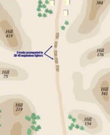 Ambush area. Petho Cartography.