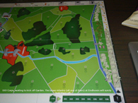 A lone infantry unit awaiting attack. Click to enlarge the image.