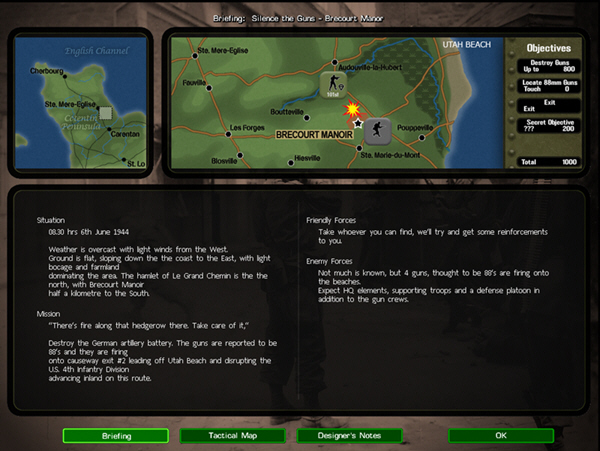 The Mission Briefing.