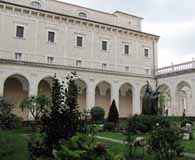 The Abbey of Monte Cassino as it looks today. Despite its enormous size the Abbey is home to only about twenty-one monks who remain largely out of sight from the thousands of tourists that routinely visit. The day we visited the parking lot was filled with dozens of tour buses. Once inside the Abbey grounds there were frequent calls for silence, which seemed to be routinely ignored by the large number of tourists.&nbsp;(Carlo D&rsquo;Este)