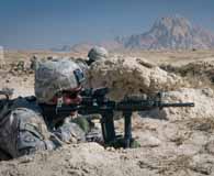November 24, 2010. Soldiers from 2nd Striker Cavalry Regiment, provide security during a patrol in the Maywand District, Afghanistan. (Spc. Gary A. Garibay)