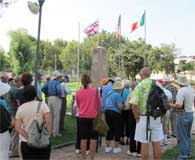 Monument to the 36th (Texas) Infantry Division at Paestum (Photo by Carlo D&rsquo;Este)