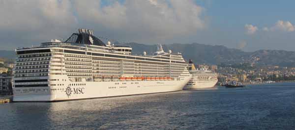 Heavily bombed by the Allies in 1943, Messina is now a regular port of call for cruise ships. (Shirley D&rsquo;Este)