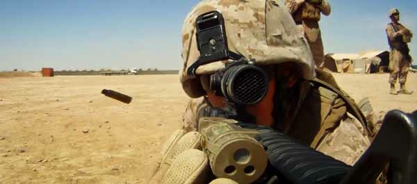 September 5, 2011: Lance Cpl. Devin Ream of 1st Battalion, 25th Marine Regiment, fires his rifle during an exercise at Camp Leatherneck, Helmand Province. U.S. Marine Corps photo.