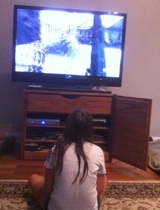 The boys in Julia Cifone's class think its cool she plays WWII console games - and often beats them.