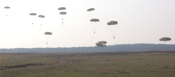 Memorial drop on Ginkel Heath, 2006.