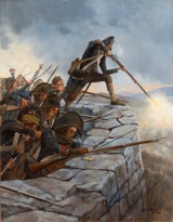 Corporal Rouach at Monte Negino, 1796