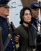 Robin Wright as Mary Surratt.