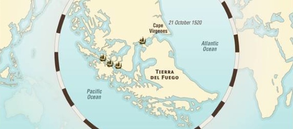 Click above to see an animated map of Magellan's voyage, which proved it was possible to sail around the world. Courtesy of The Map as History.