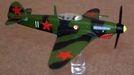 Yak-1 from the starter set. Other models are available in single-plane booster packs.