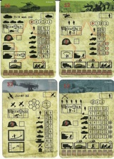 Laminated unit cards. Click to enlarge.