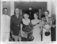 Gen. George S. Patton Jr. with wife and three children. (Library of Congress)