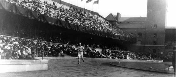 George Patton at the 1912 Olympics in Sweden. (General George Patton Museum)