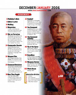 Armchair General Jan 2006 Issue Index 2