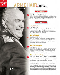 Armchair General Sept 2005 Issue Index 1