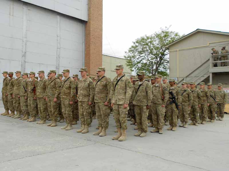â€œThe Big Red Oneâ€ arrives in eastern Afghanistan